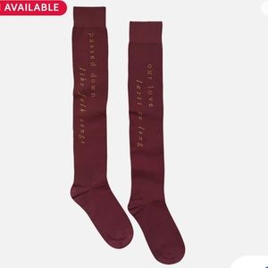 Taylor swift official merchandise socks